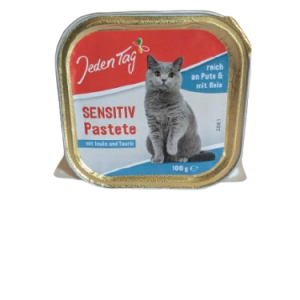 Jeden Tag Sensitiv Pastete – Pute & Reis 100g