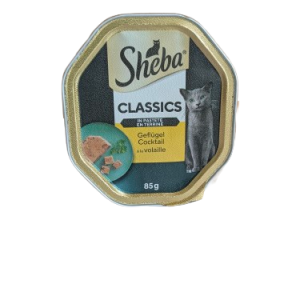 Sheba Classics – Geflügel Cocktail in Pastete (85 g)